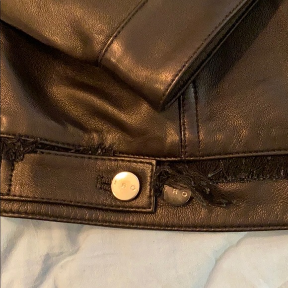 IRO Else Leather Jacket Size 40 (size 8) NWT - Picture 11 of 16